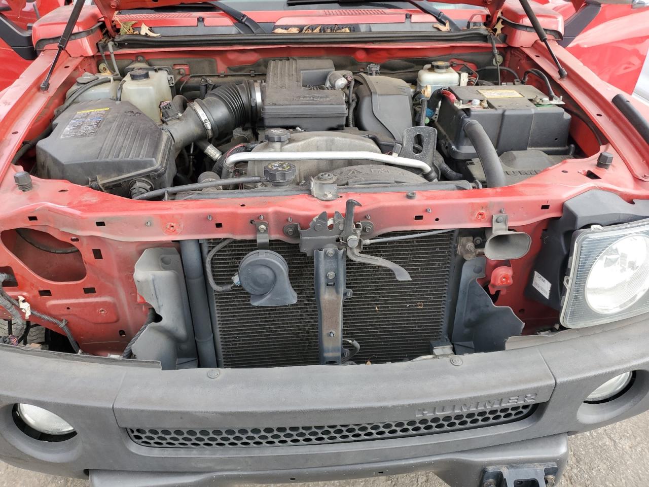 2007 Hummer H3 VIN: 5GTDN13E278225976 Lot: 92444335