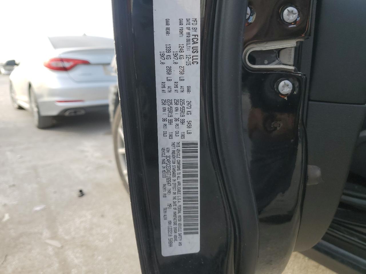 2016 Dodge Journey R/T VIN: 3C4PDCEGXGT192647 Lot: 91454515