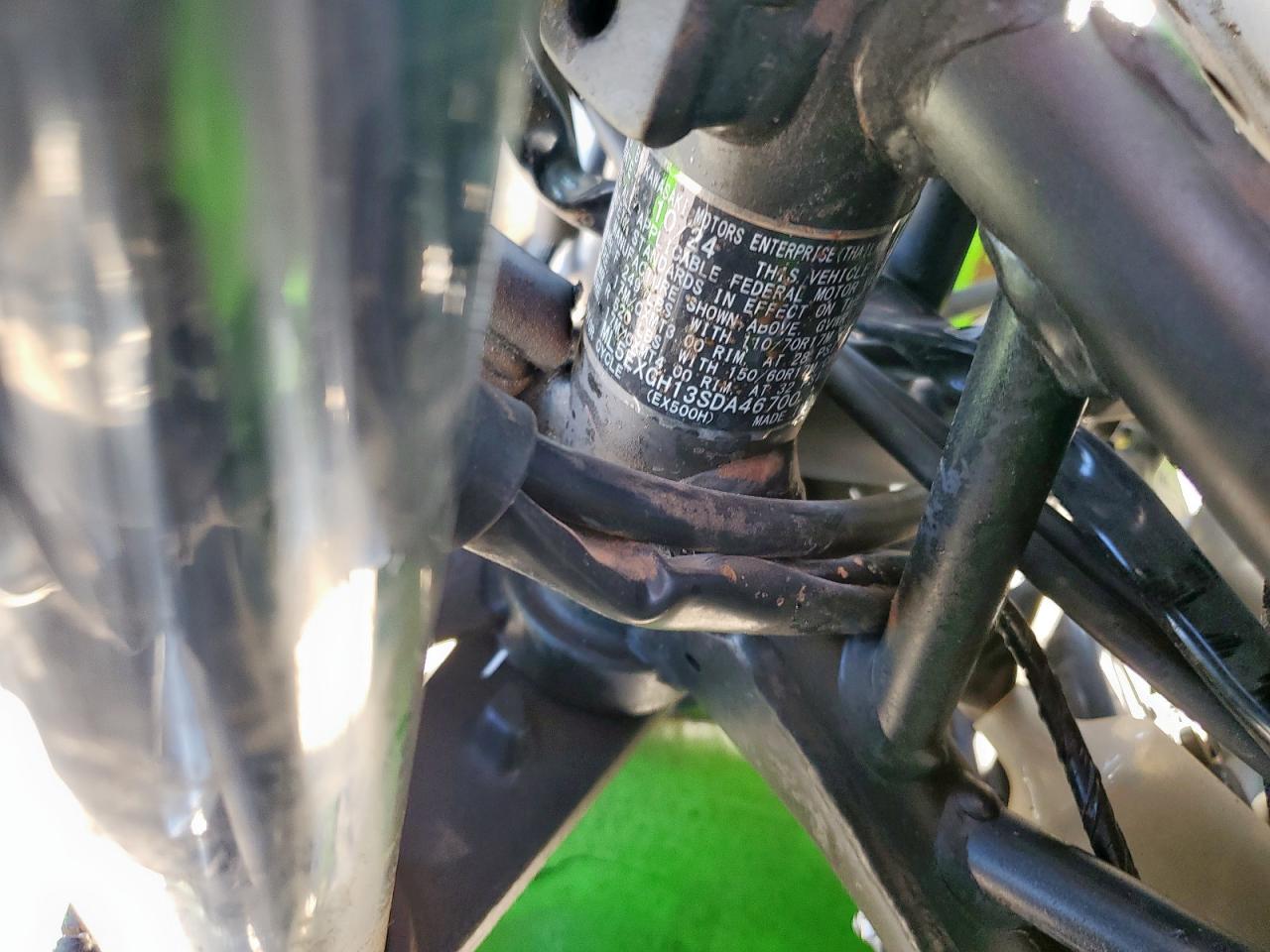 2025 Kawasaki Ex500 H VIN: ML5EXGH13SDA46700 Lot: 91847205