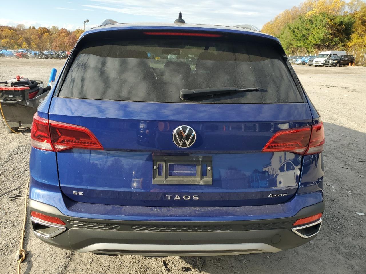 2022 Volkswagen Taos Se VIN: 3VVWX7B28NM043942 Lot: 91070495