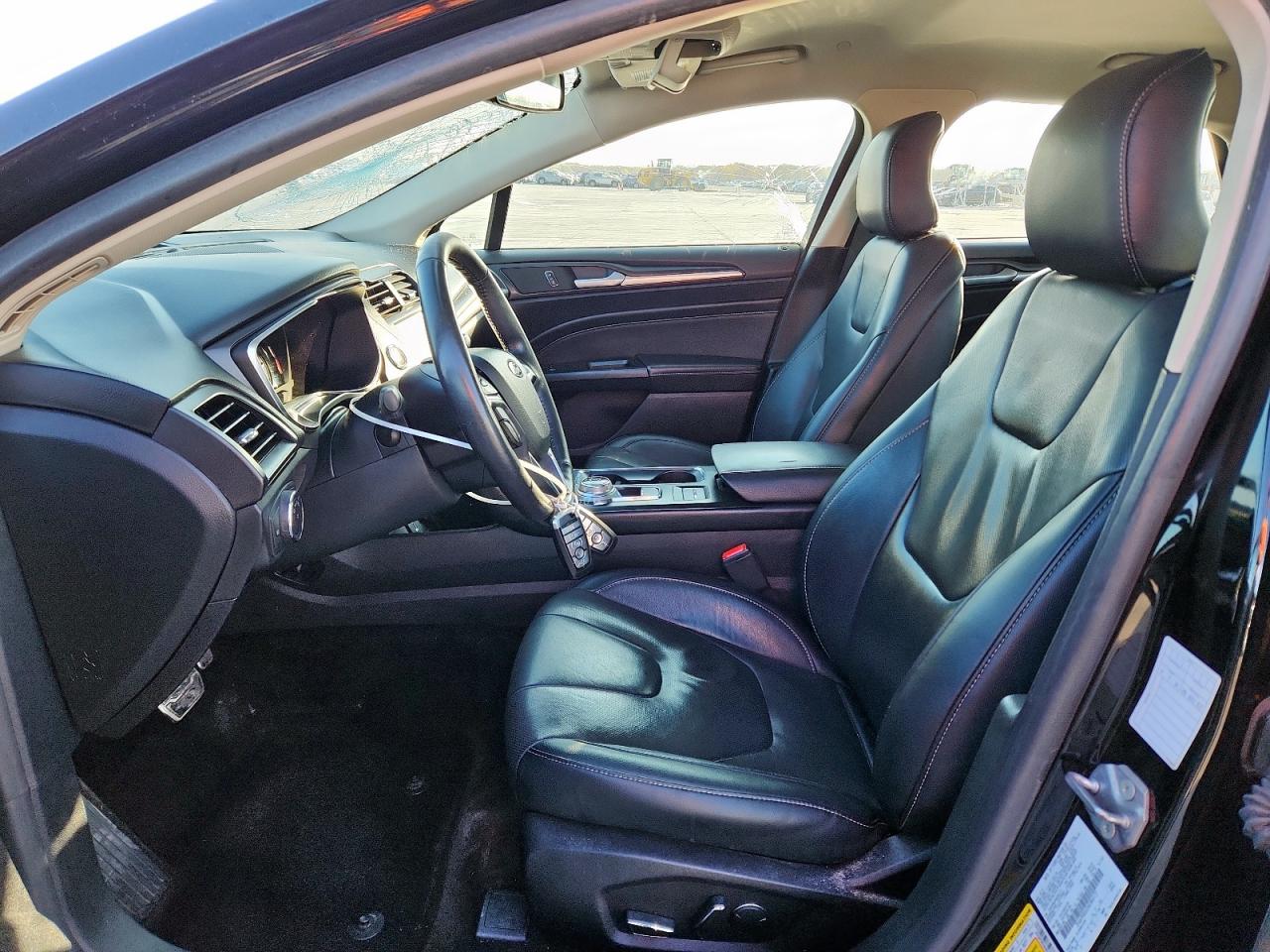 2017 Ford Fusion Titanium Hev VIN: 3FA6P0RUXHR384172 Lot: 92831225