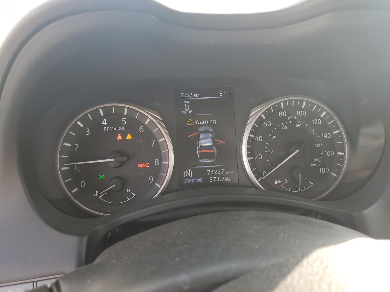 2018 Infiniti Q50 Luxe VIN: JN1EV7AP1JM354439 Lot: 91065815