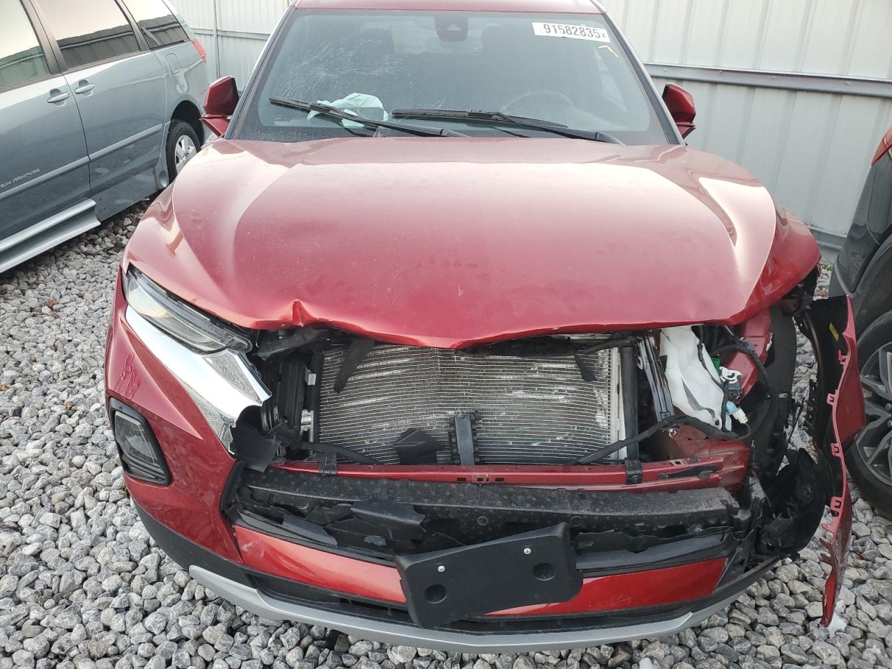 2022 Chevrolet Blazer 2Lt VIN: 3GNKBHR41NS157745 Lot: 91582835