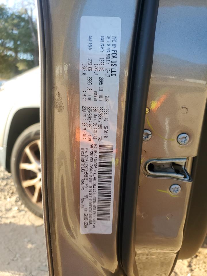 2018 Jeep Cherokee Latitude VIN: 1C4PJLCB7JD596616 Lot: 91469695