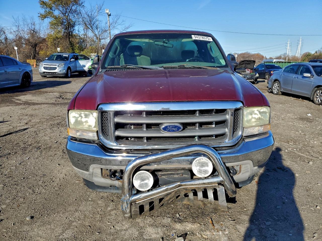 2004 Ford F250 Super Duty VIN: 3FTNX20L84MA05327 Lot: 94378575