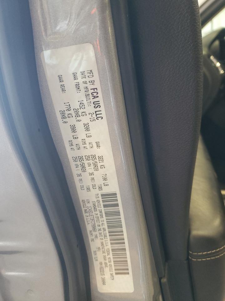 2015 Dodge Durango Citadel VIN: 1C4SDJET3FC799060 Lot: 90785775