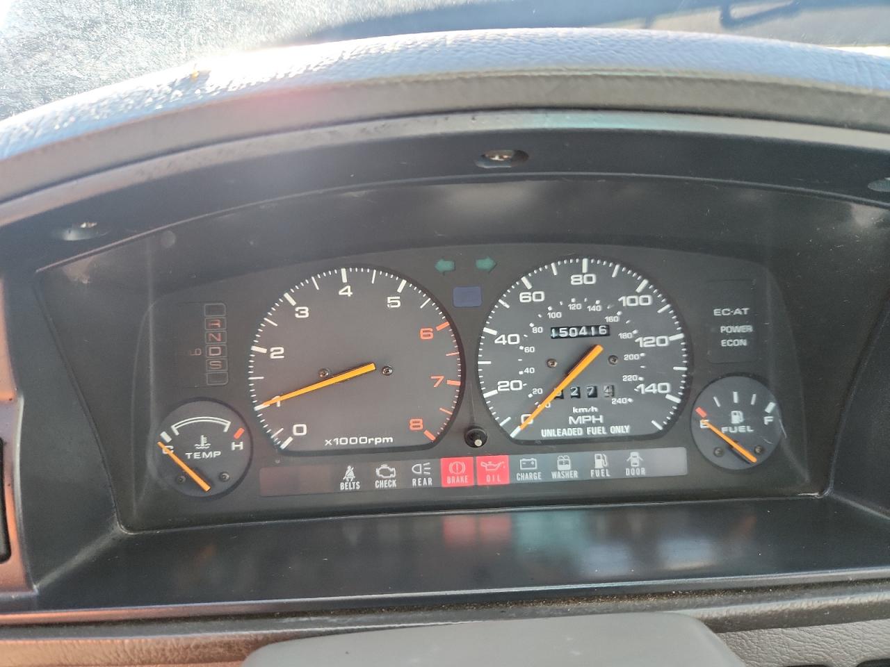 1989 Mazda Mx-6 Gt VIN: 1YVGD31C1K5200172 Lot: 92918655