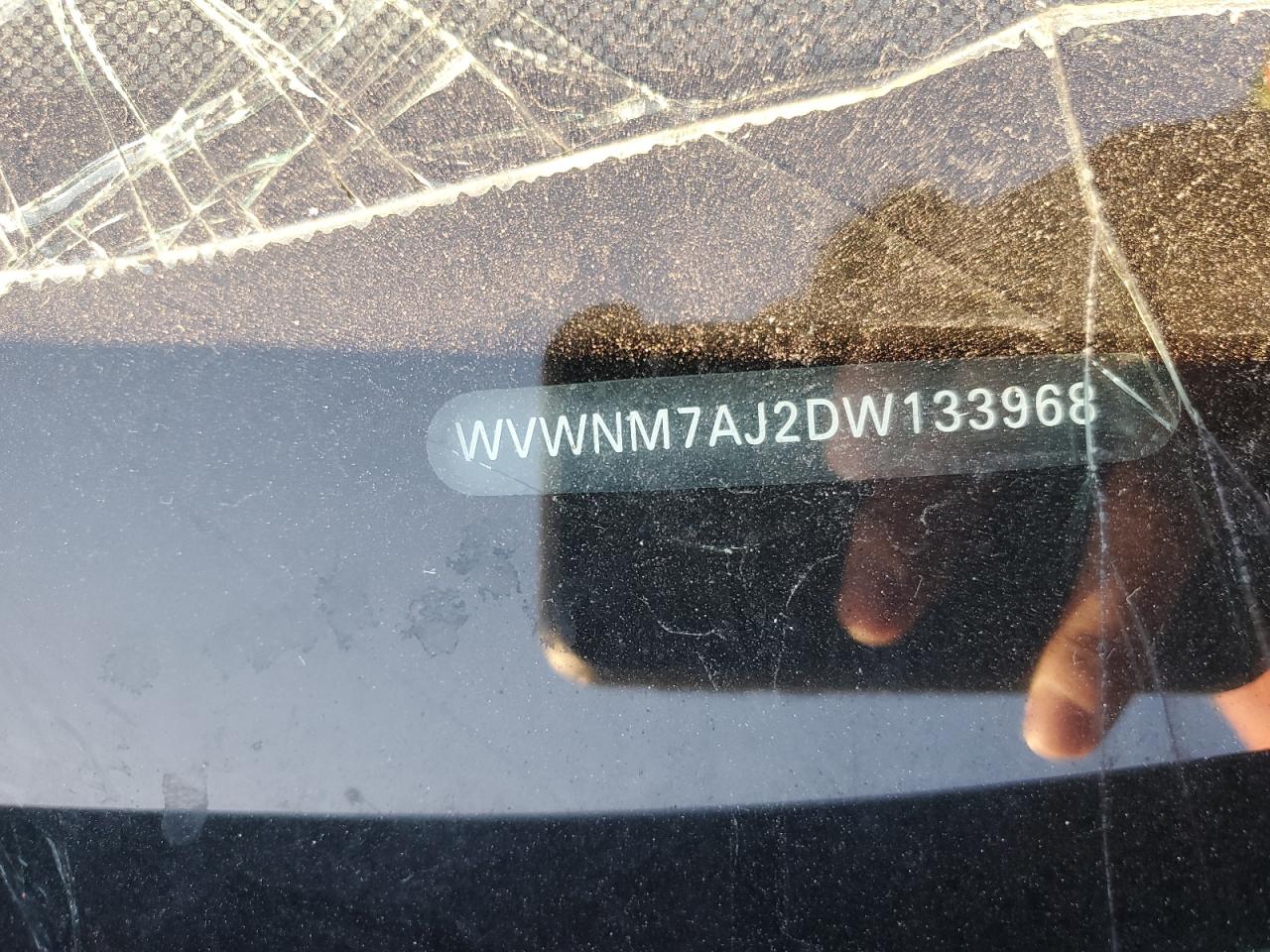 2013 Volkswagen Golf VIN: WVWNM7AJ2DW133968 Lot: 92095315