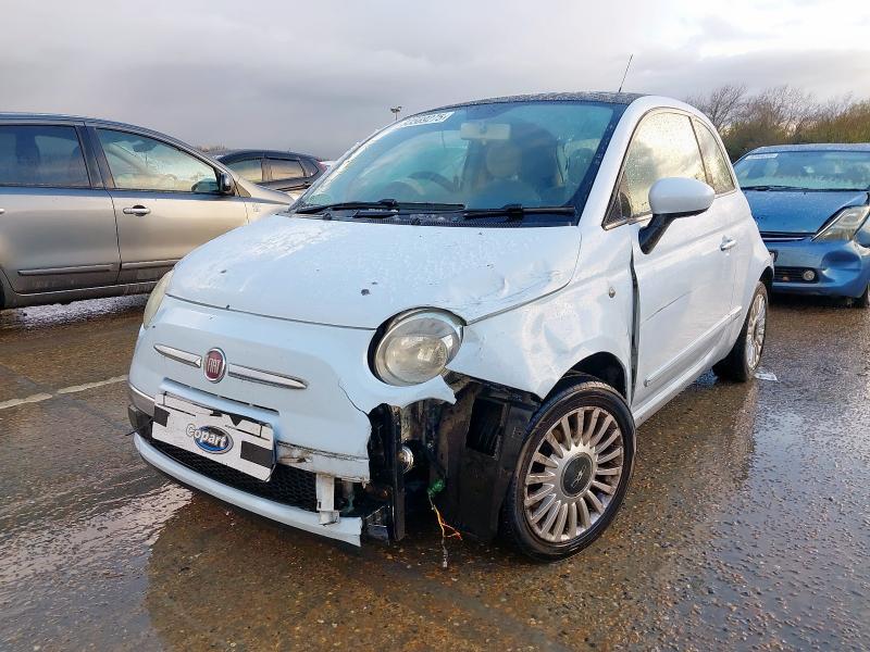 2008 FIAT 500 1.2 LOUNGE 3DR for sale at Copart SANDWICH