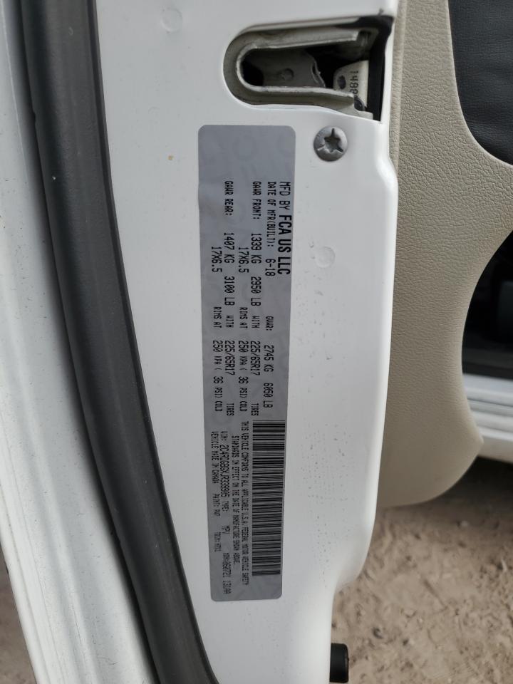 2018 Dodge Grand Caravan Se VIN: 2C4RDGBGXJR339905 Lot: 93875715