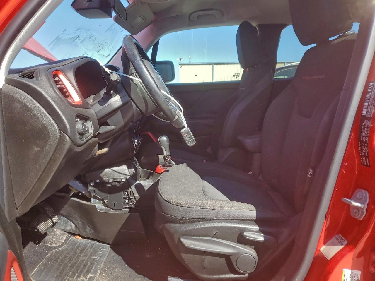 2017 Jeep Renegade Trailhawk VIN: ZACCJBCB5HPE48503 Lot: 91610565