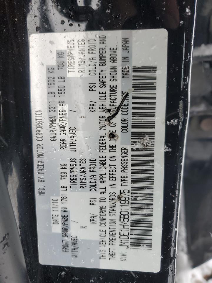 2011 Mazda Mazda2 VIN: JM1DE1HY5B0119975 Lot: 89788955