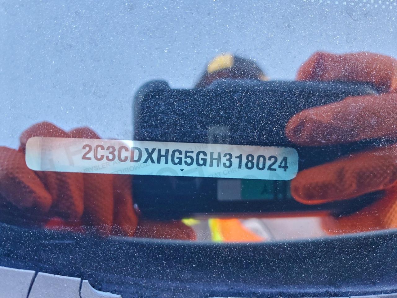 2016 Dodge Charger Sxt VIN: 2C3CDXHG5GH318024 Lot: 93999845