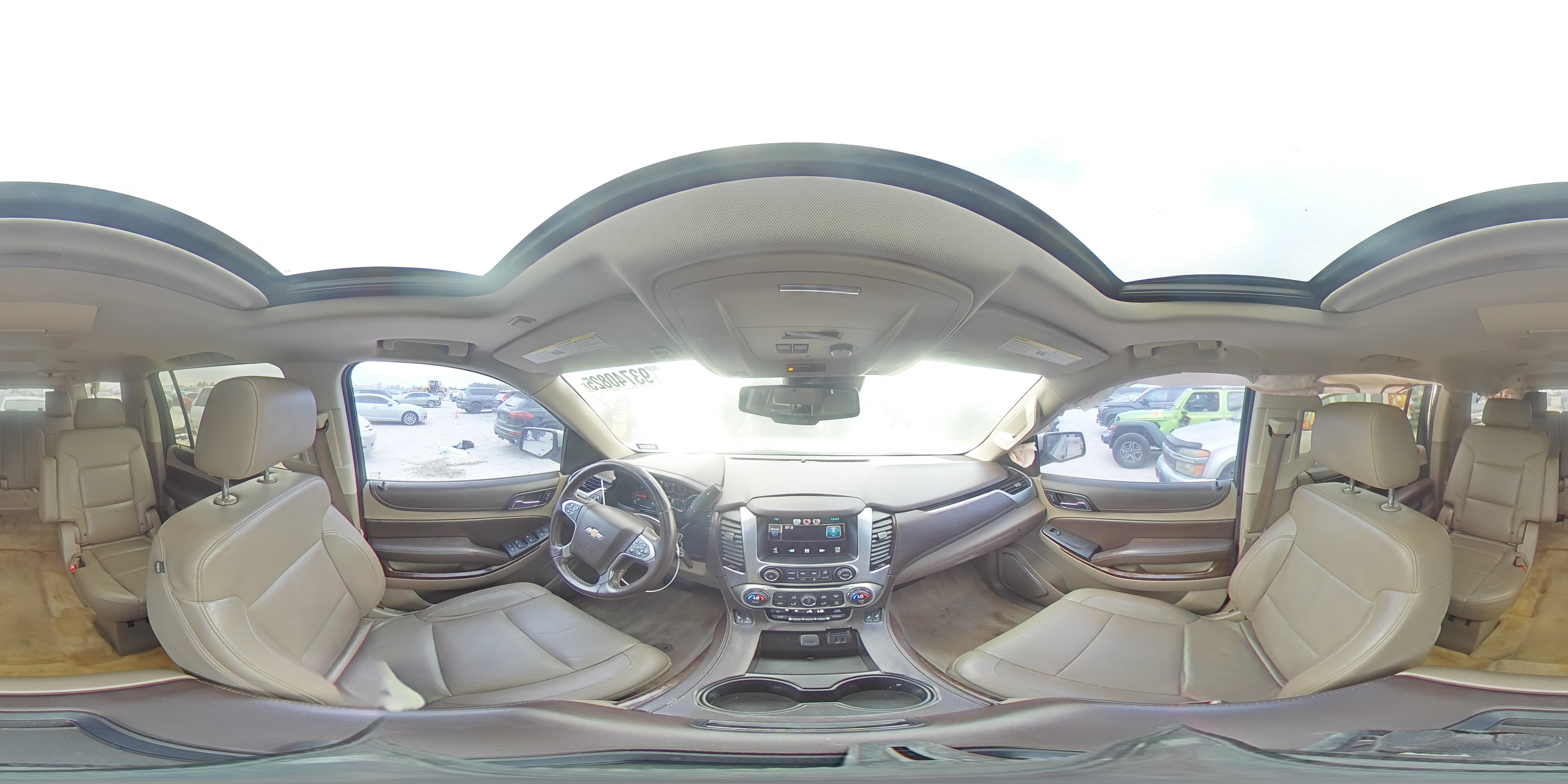 2015 Chevrolet Suburban C1500 Lt VIN: 1GNSCJKC9FR244836 Lot: 93740825