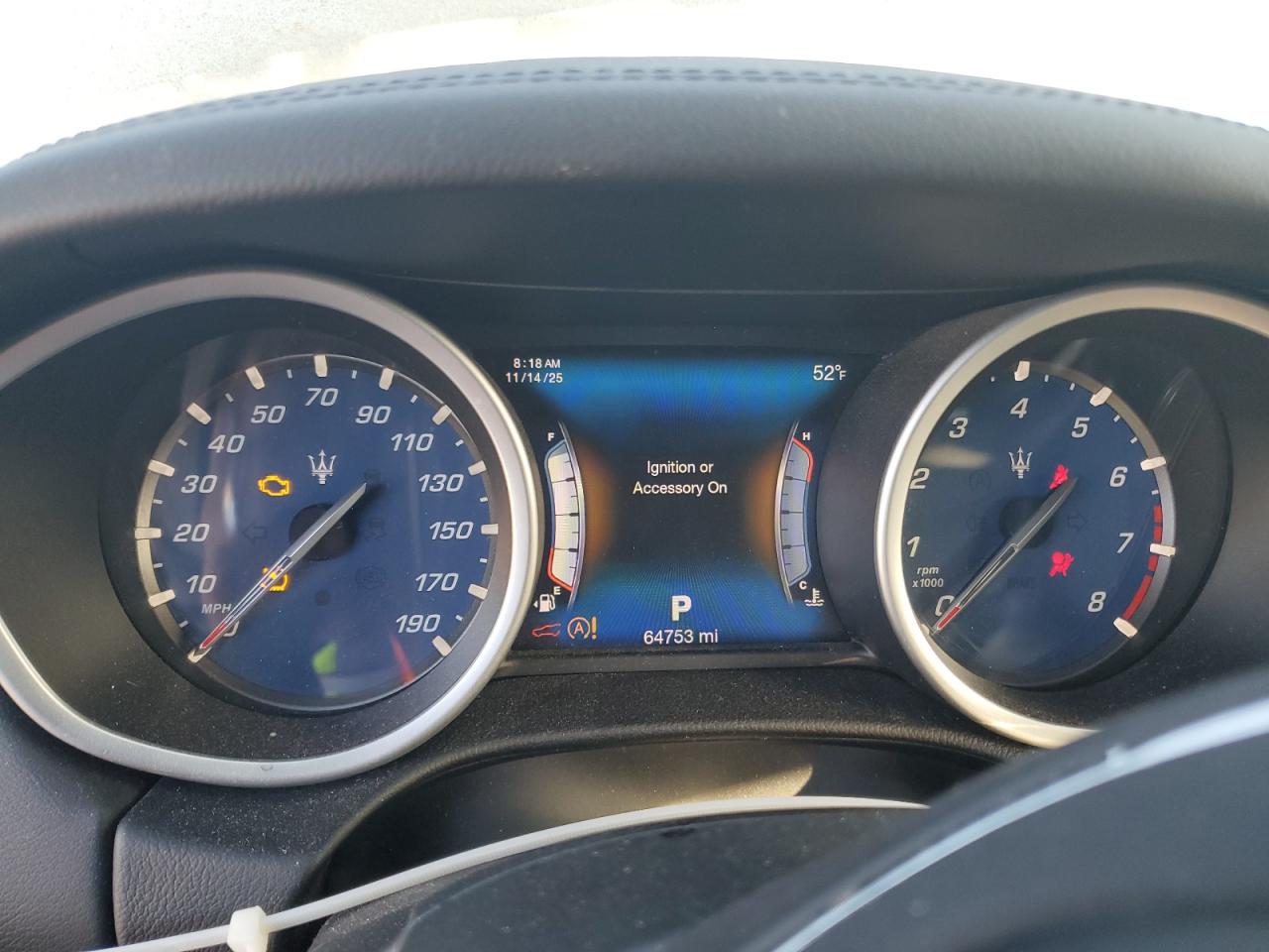 2017 Maserati Ghibli S VIN: ZAM57RTA7H1219100 Lot: 92807685