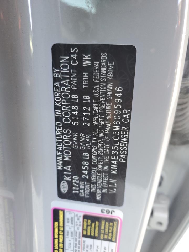 2021 Kia Stinger Gt VIN: KNAE35LC5M6095946 Lot: 93095525