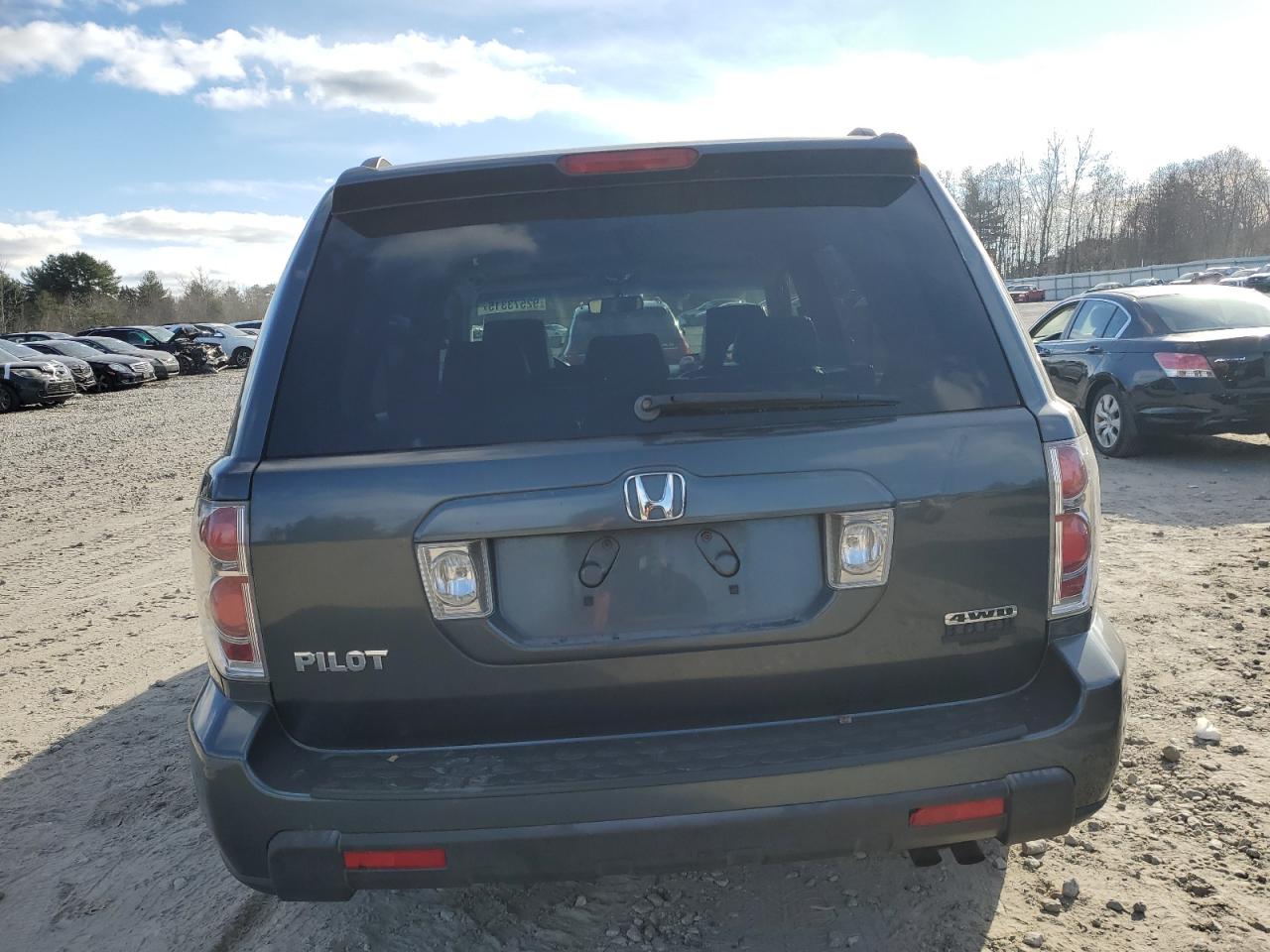 2006 Honda Pilot Ex VIN: 2HKYF18586H532812 Lot: 92573315