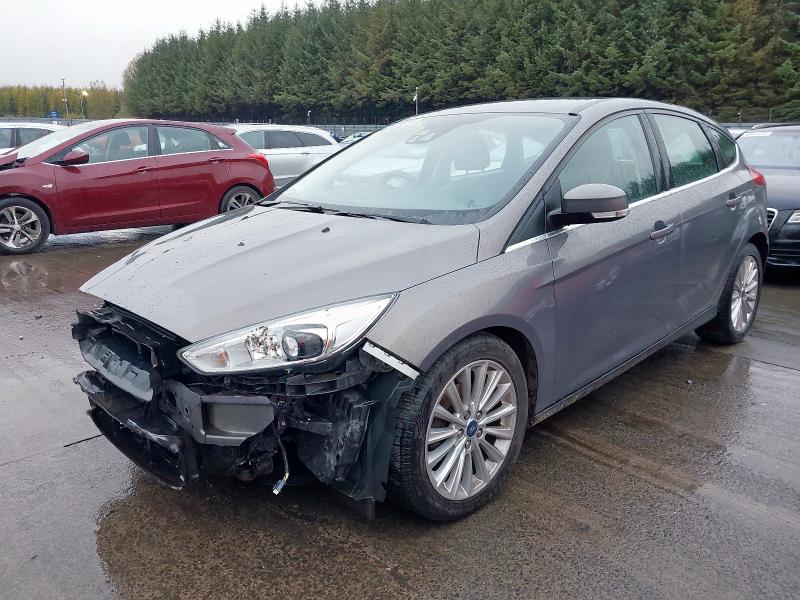 2016 FORD FOCUS 1.0 ECOBOOST 125 TITANIUM X 5DR for sale at Copart WHITBURN