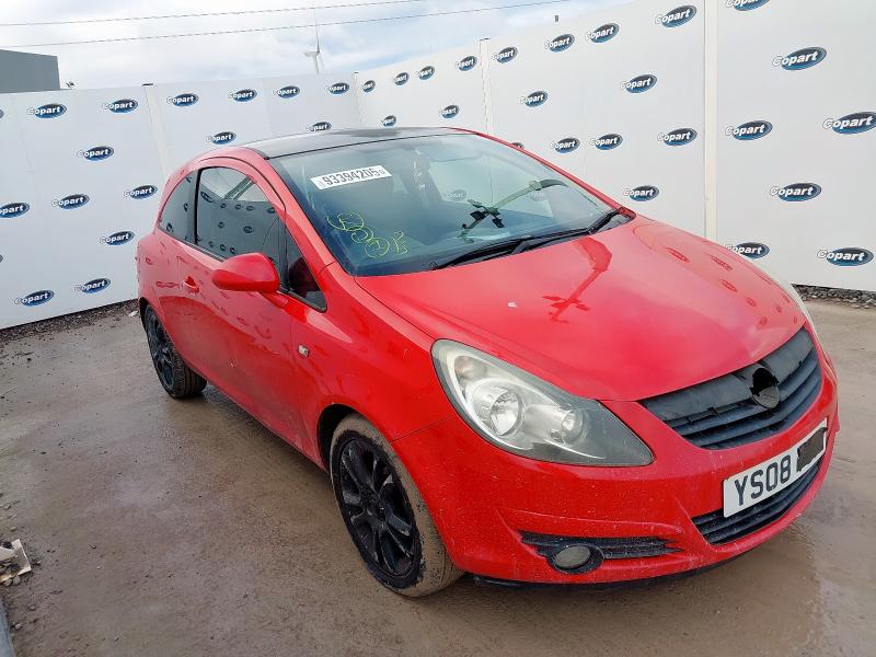 2008 VAUXHALL CORSA 1.2I 16V SXI 3DR [AC]