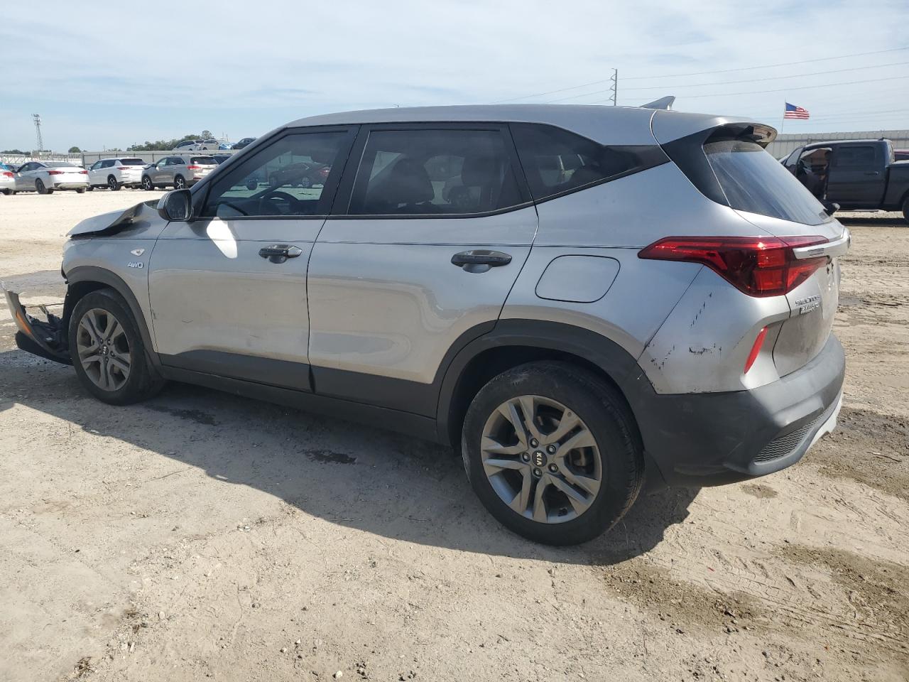 2021 Kia Seltos Lx VIN: KNDEPCAA1M7045245 Lot: 90368165