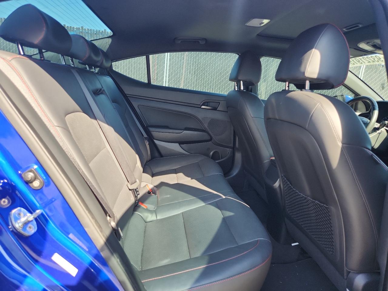 2019 Hyundai Elantra Sport VIN: KMHD04LB4KU812429 Lot: 93221915