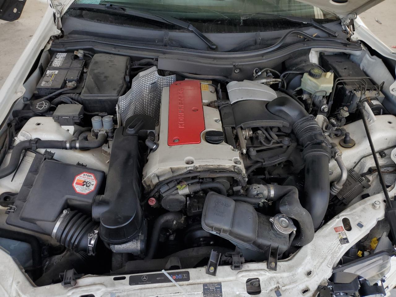 2002 Mercedes-Benz Slk 230 Kompressor VIN: WDBKK49F02F267591 Lot: 91803155