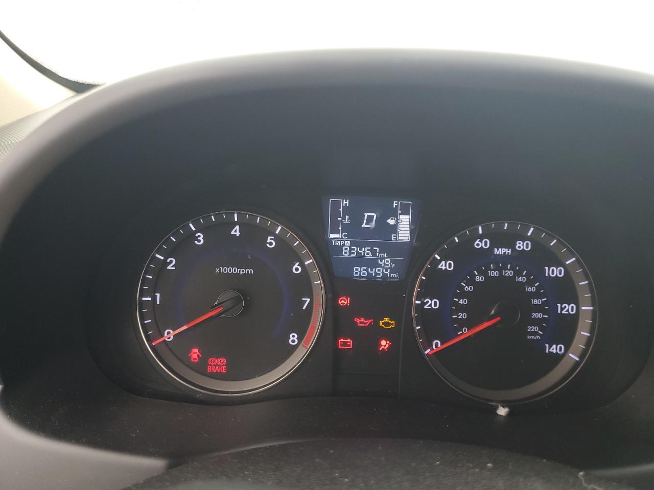 2016 Hyundai Accent Se VIN: KMHCT4AEXGU065832 Lot: 91896025