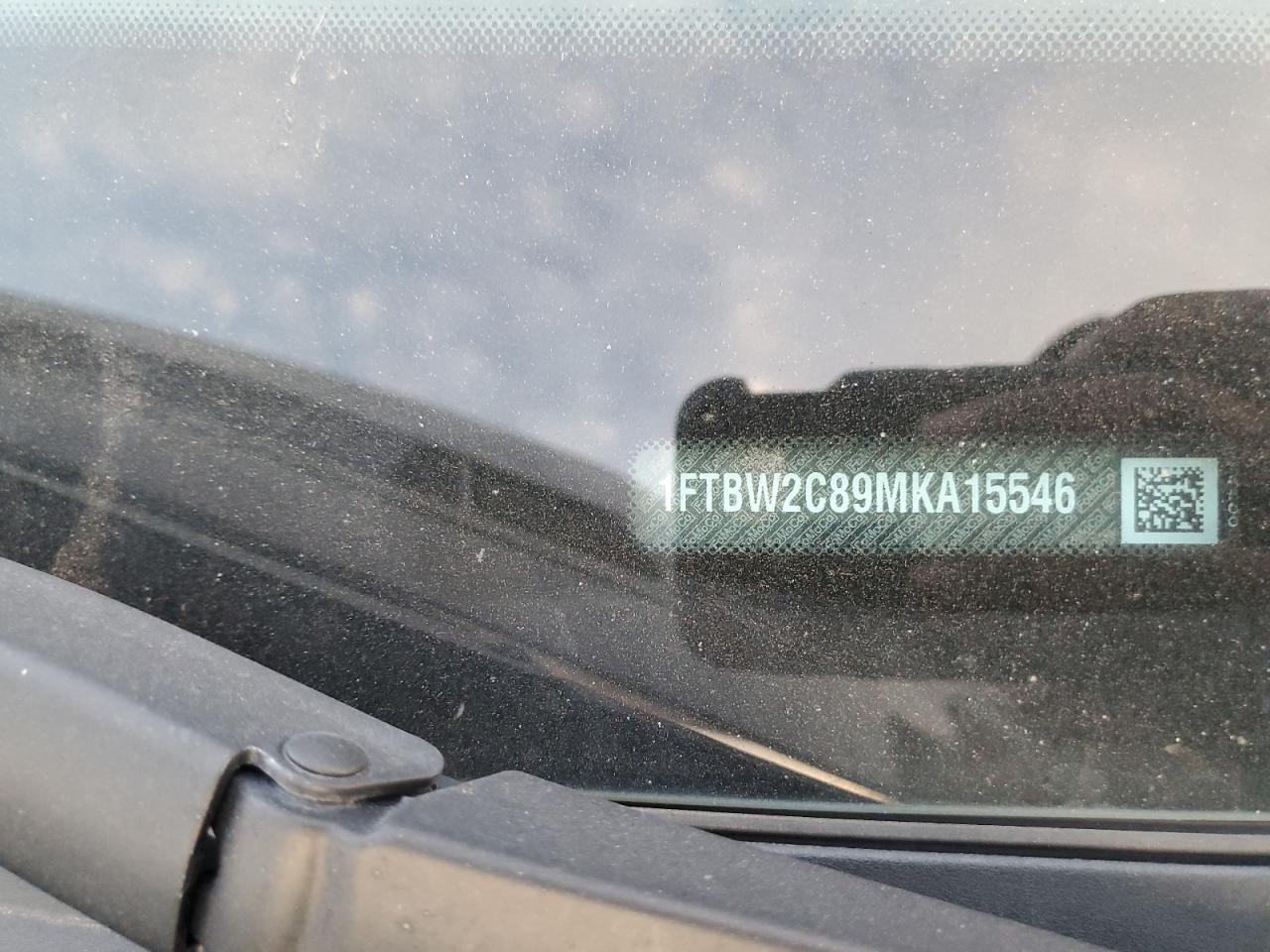 2021 Ford Transit Delivery Van VIN: 1FTBW2C89MKA15546 Lot: 91842445