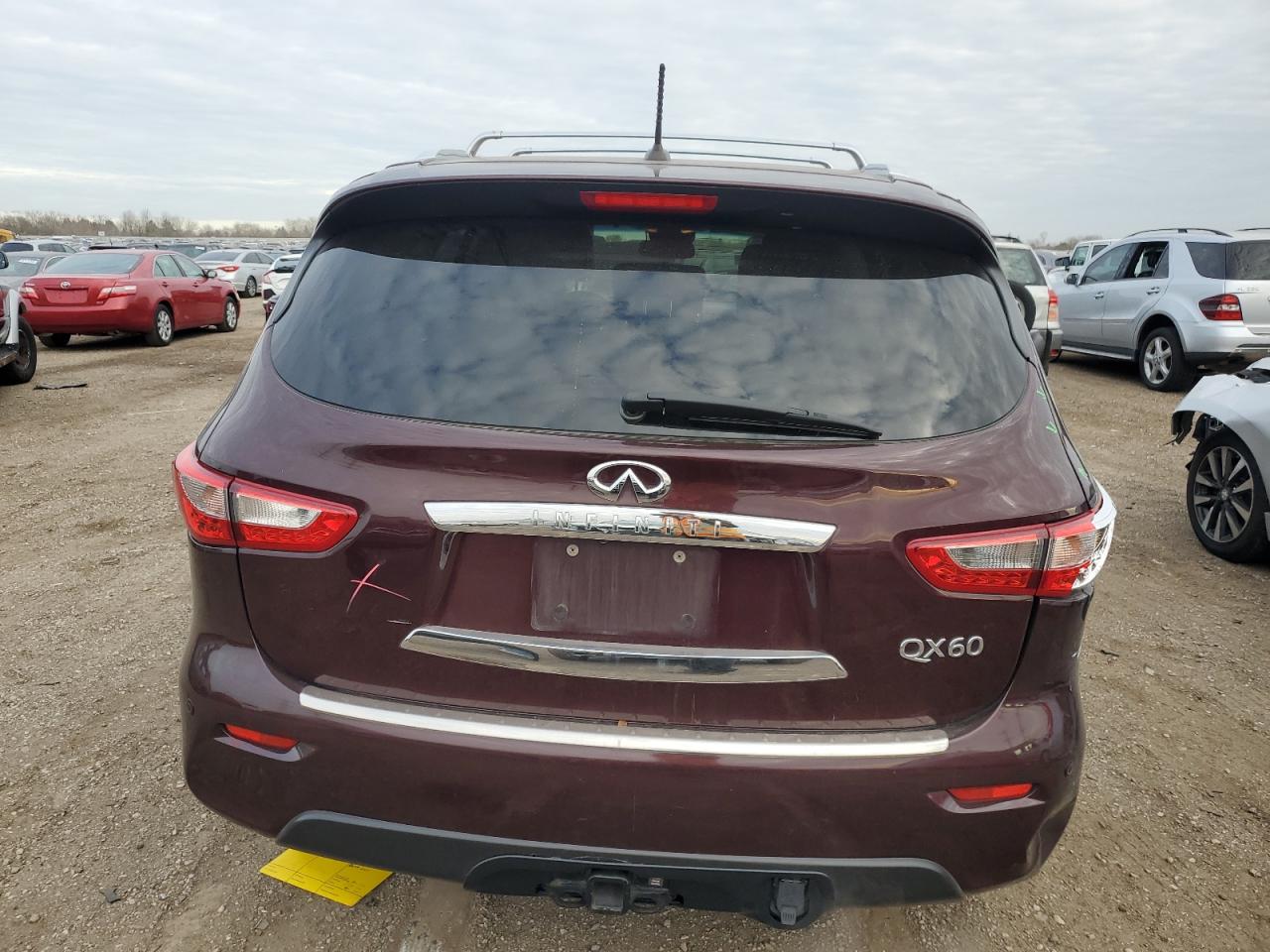 2014 Infiniti Qx60 VIN: 5N1AL0MM7EC537524 Lot: 92510395