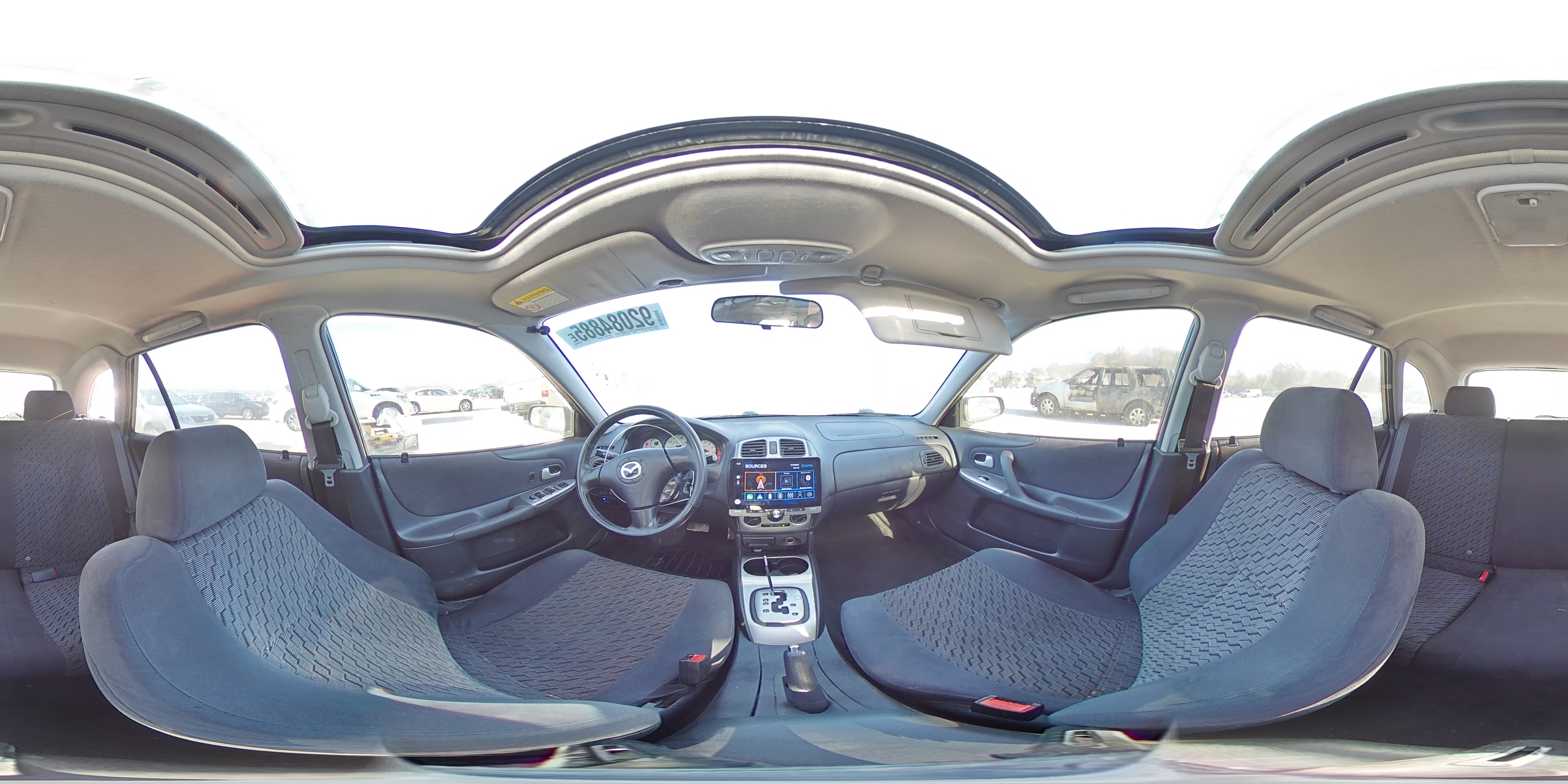 2003 Mazda Protege Pr5 VIN: JM1BJ245231131114 Lot: 92084885