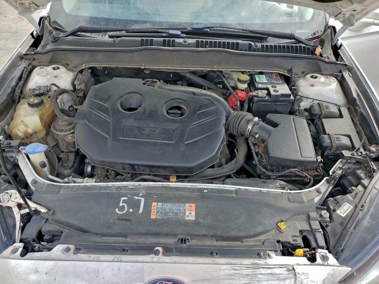 2016 Ford Fusion Titanium VIN: 3FA6P0K91GR263471 Lot: 93699135