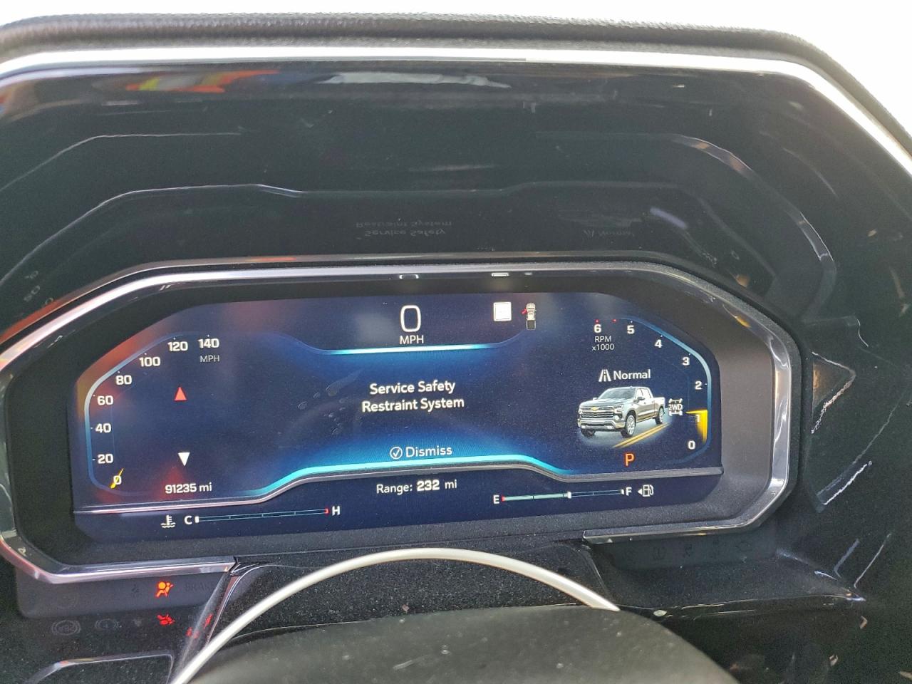 2022 Chevrolet Silverado K1500 Ltz VIN: 2GCUDGED0N1515876 Lot: 93852045