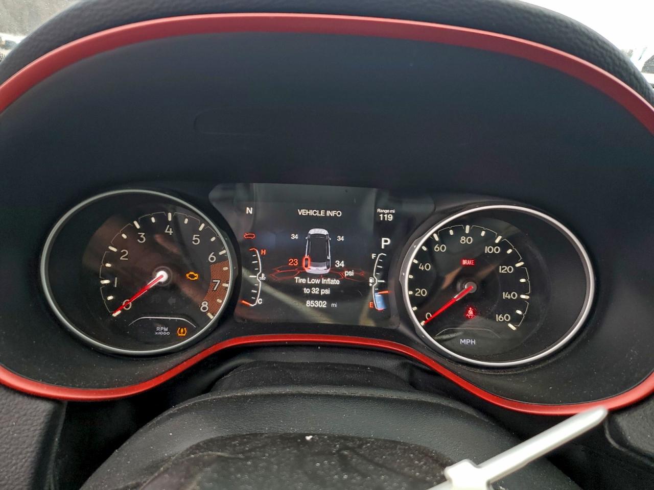 2019 Jeep Compass Trailhawk VIN: 3C4NJDDB0KT664004 Lot: 93642695