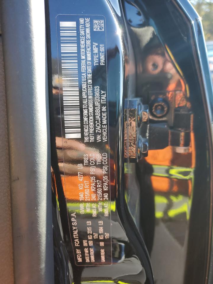 2018 Jeep Renegade Latitude VIN: ZACCJABB0JPJ39603 Lot: 92113305