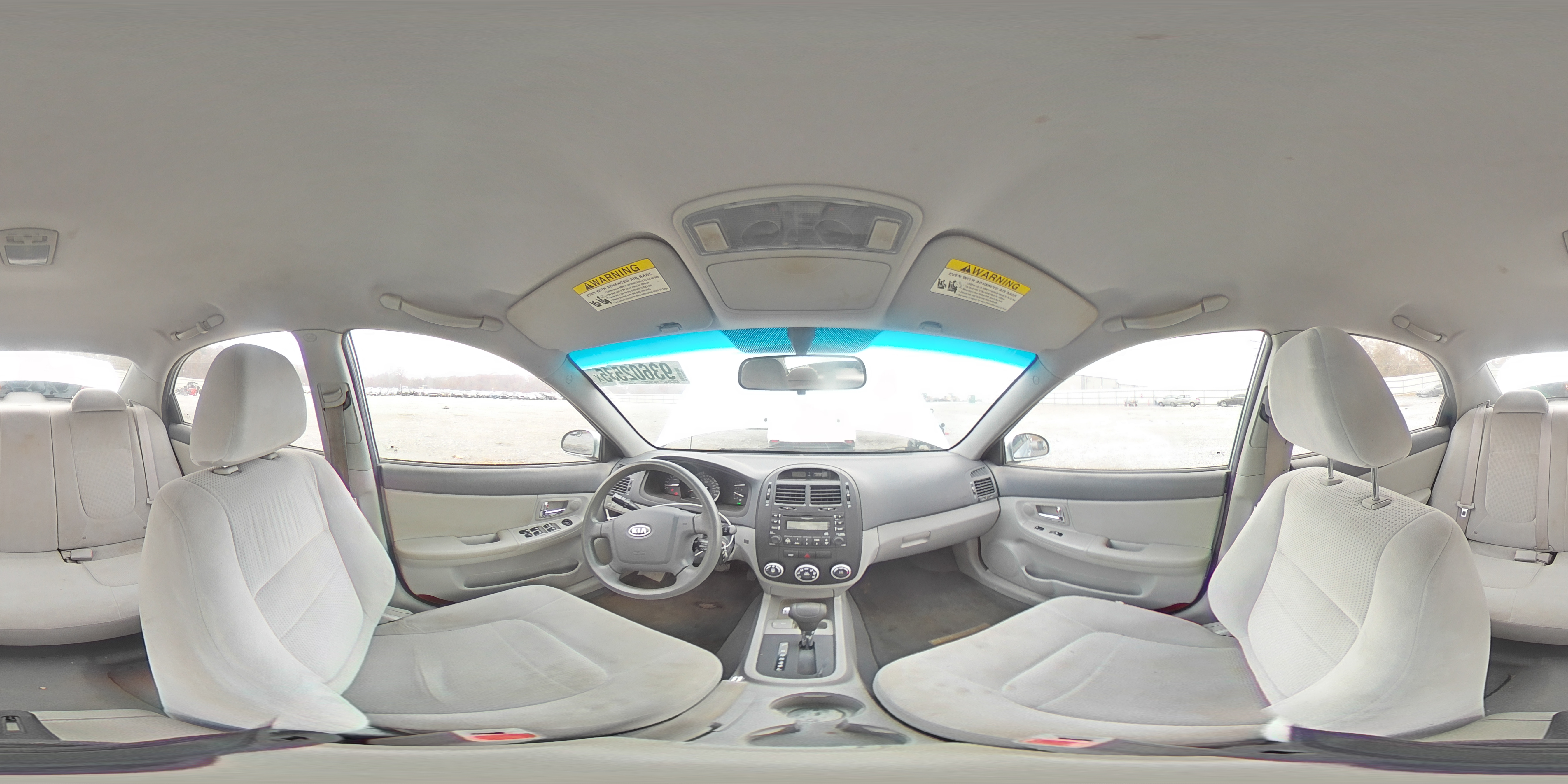 2008 Kia Spectra Ex VIN: KNAFE121485559229 Lot: 93602535