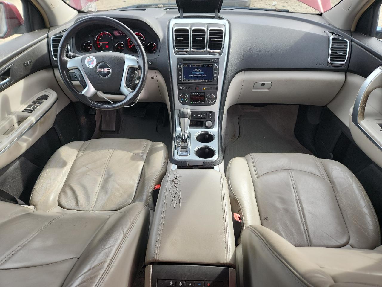 2008 GMC Acadia Slt-2 VIN: 1GKER33758J134325 Lot: 91437575