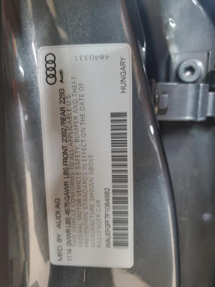 2015 Audi A3 Premium Plus VIN: WAUEFGFF7F1084682 Lot: 93471655