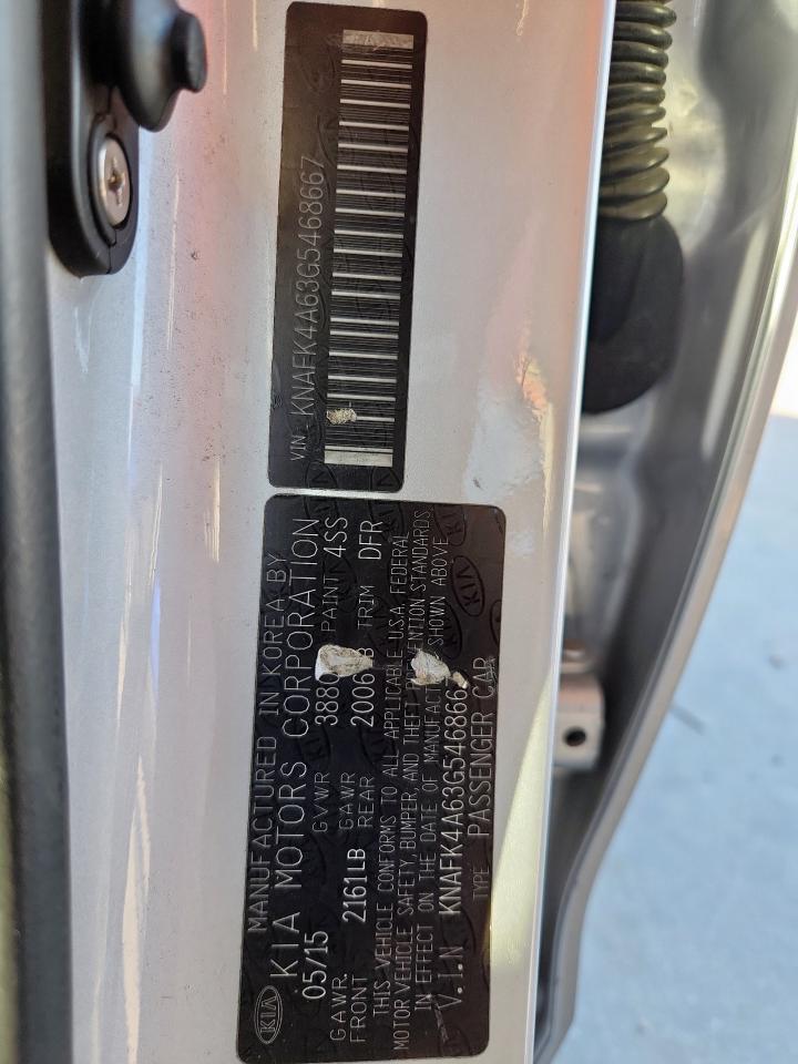 2016 Kia Forte Lx VIN: KNAFK4A63G5468667 Lot: 92697075