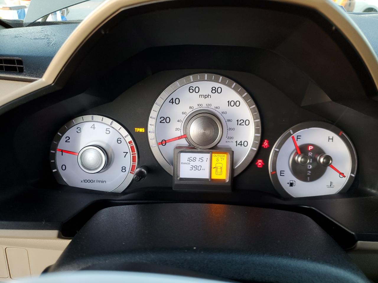 2009 Honda Pilot Exl VIN: 5FNYF38589B016626 Lot: 91928575