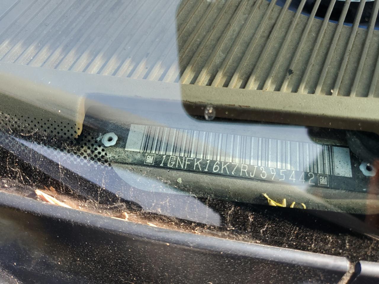 1994 Chevrolet Suburban K1500 VIN: 1GNFK16K7RJ395442 Lot: 91887895