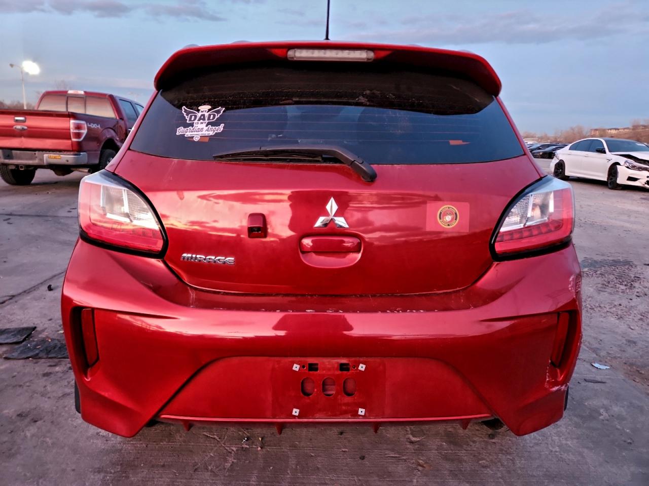 2022 Mitsubishi Mirage Es VIN: ML32AUHJ9NH001282 Lot: 94361015