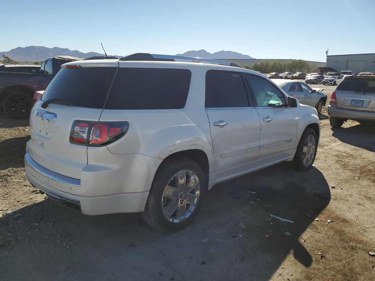 2016 GMC Acadia Denali white suv gasoline 1GKKRTKDXGJ141196 photo #4
