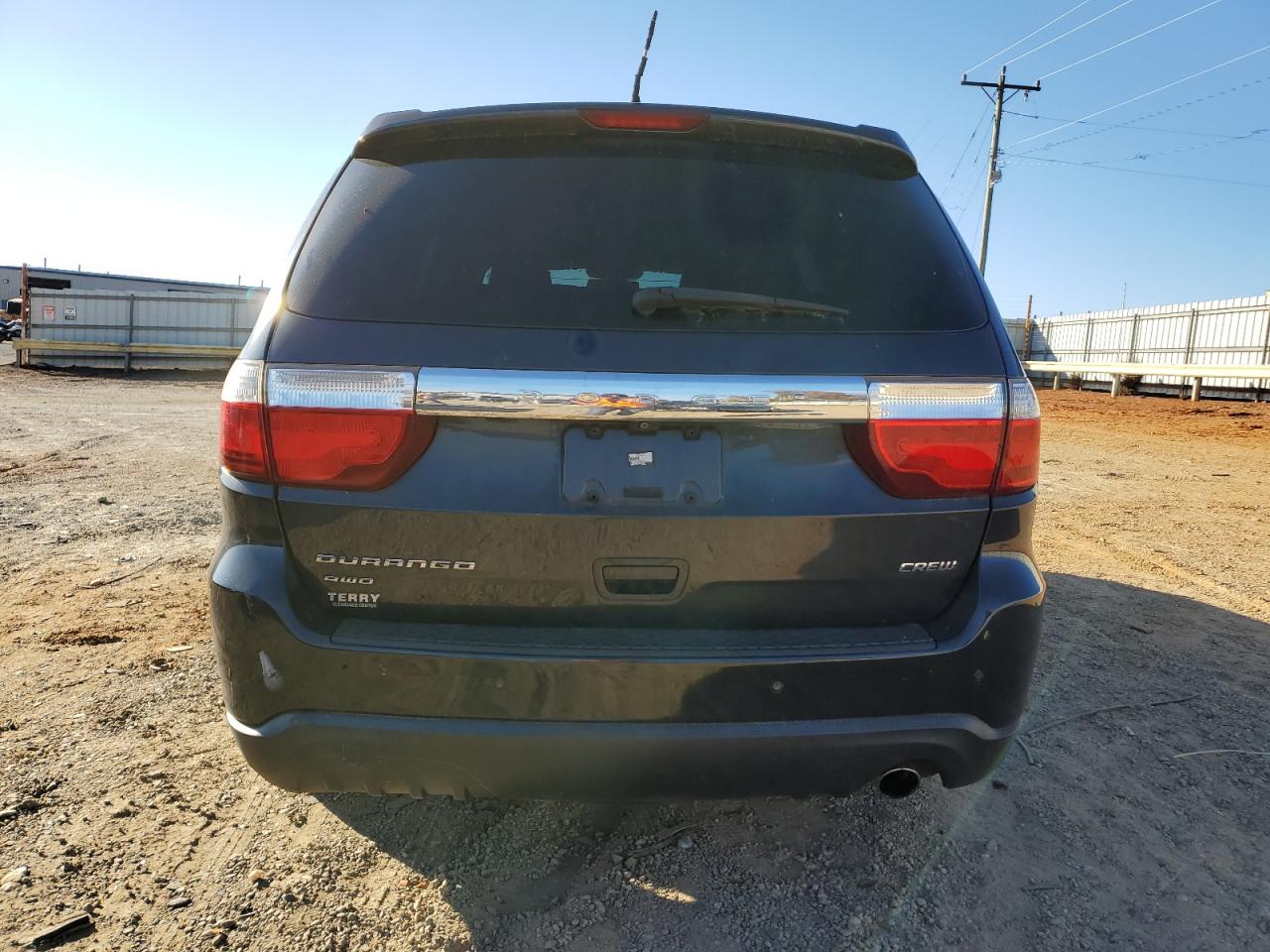 2013 Dodge Durango Crew VIN: 1C4RDJDG7DC678998 Lot: 91173975