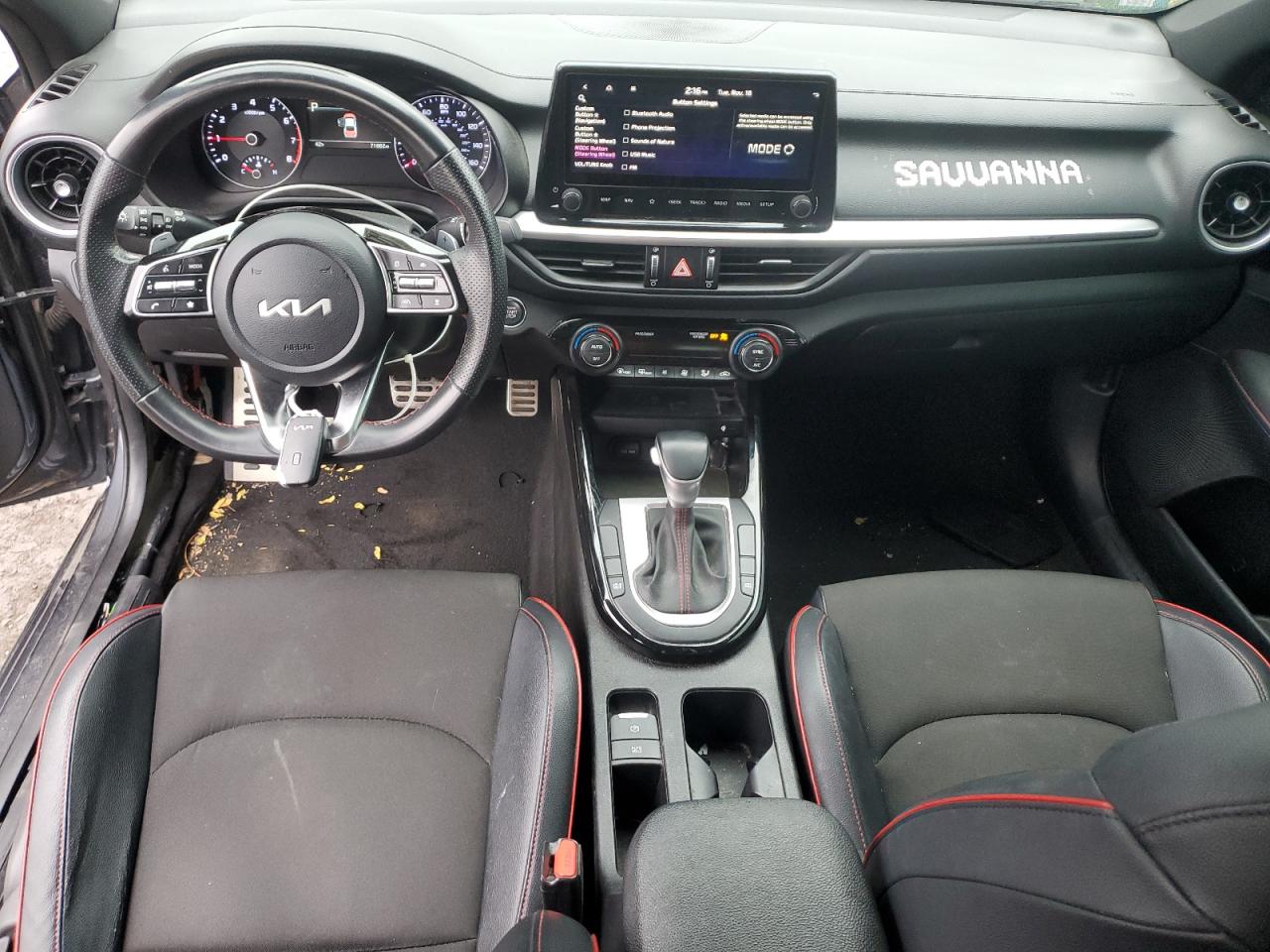 2022 Kia Forte Gt VIN: 3KPF44AC0NE483289 Lot: 93206275