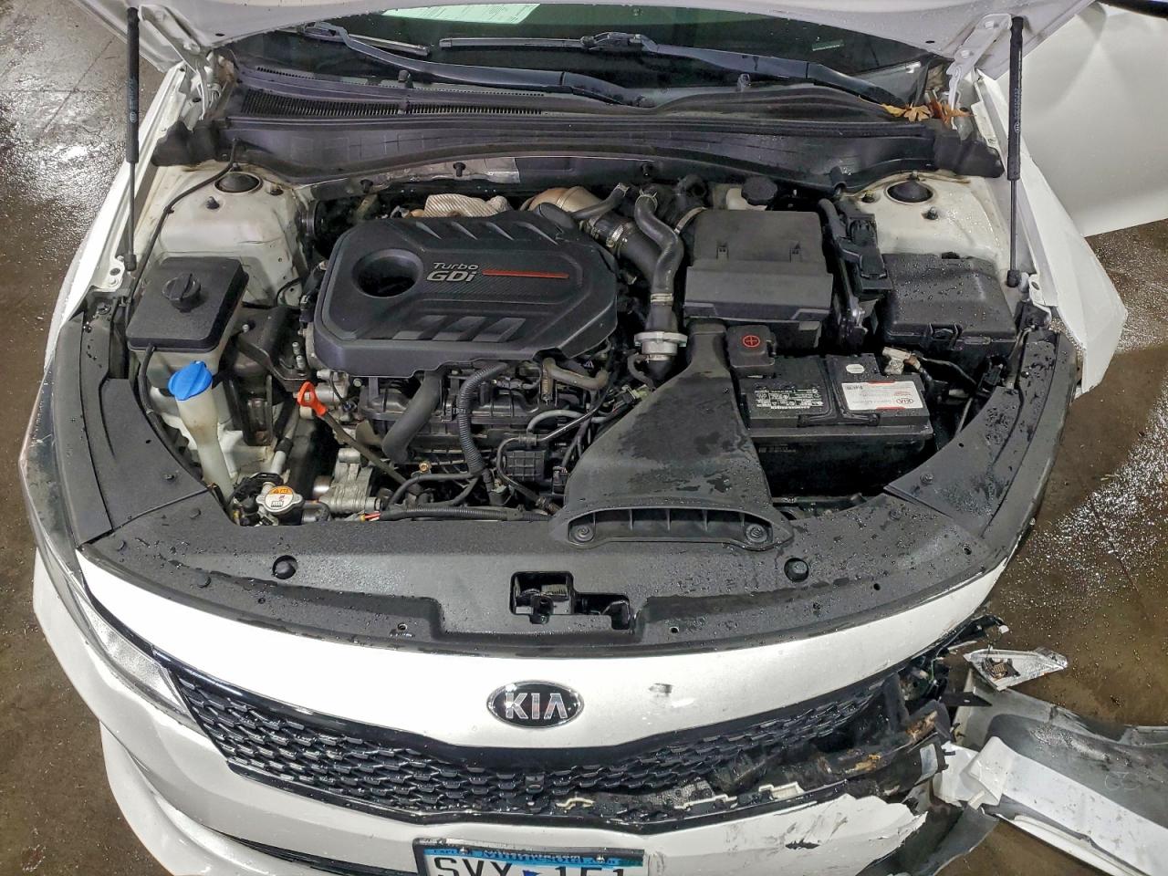 2018 Kia Optima Sxl VIN: 5XXGV4L22JG214136 Lot: 93954255