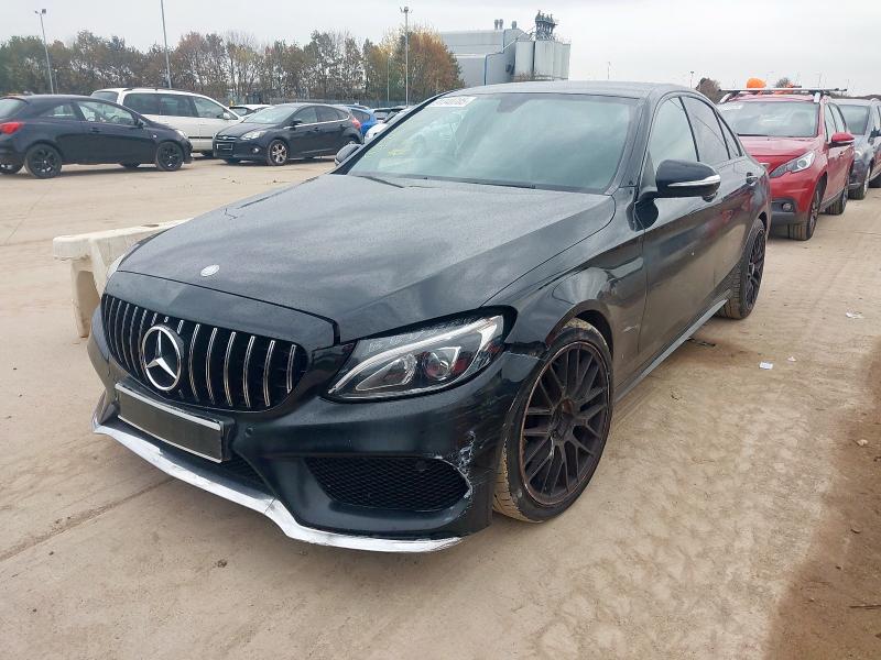 2014 MERCEDES-BENZ C CLASS C220 BLUETEC AMG LINE 4DR AUTO for sale at Copart SANDY