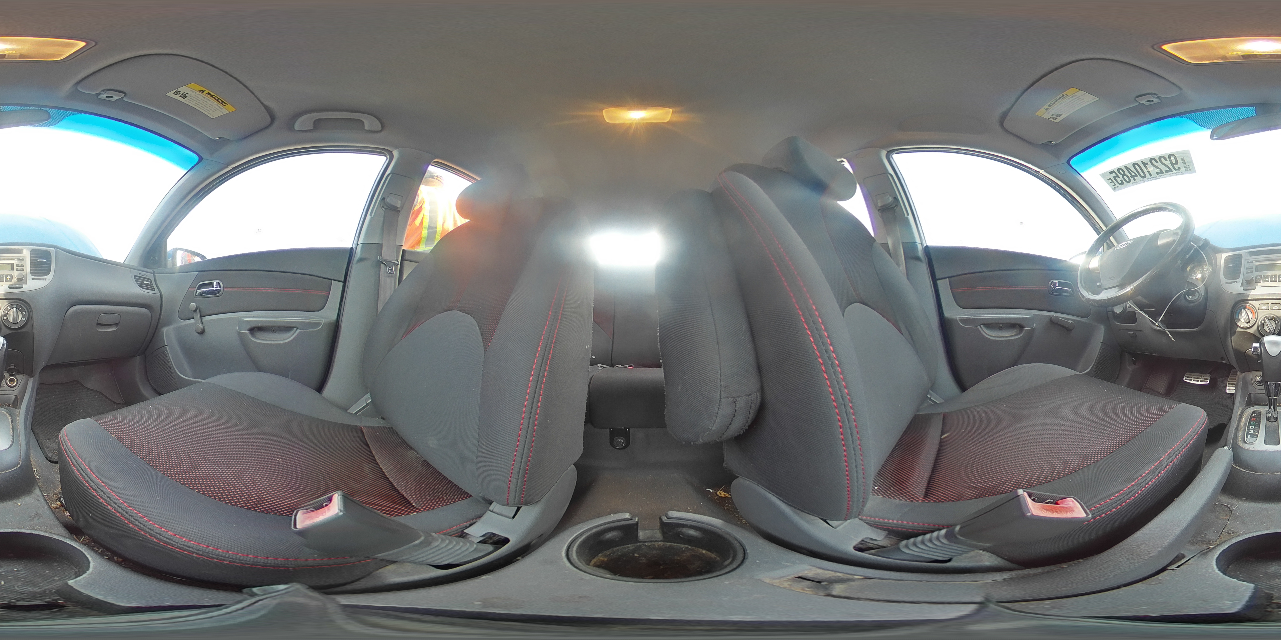 2007 Kia Rio 5 Sx VIN: KNADE163176196559 Lot: 92210485