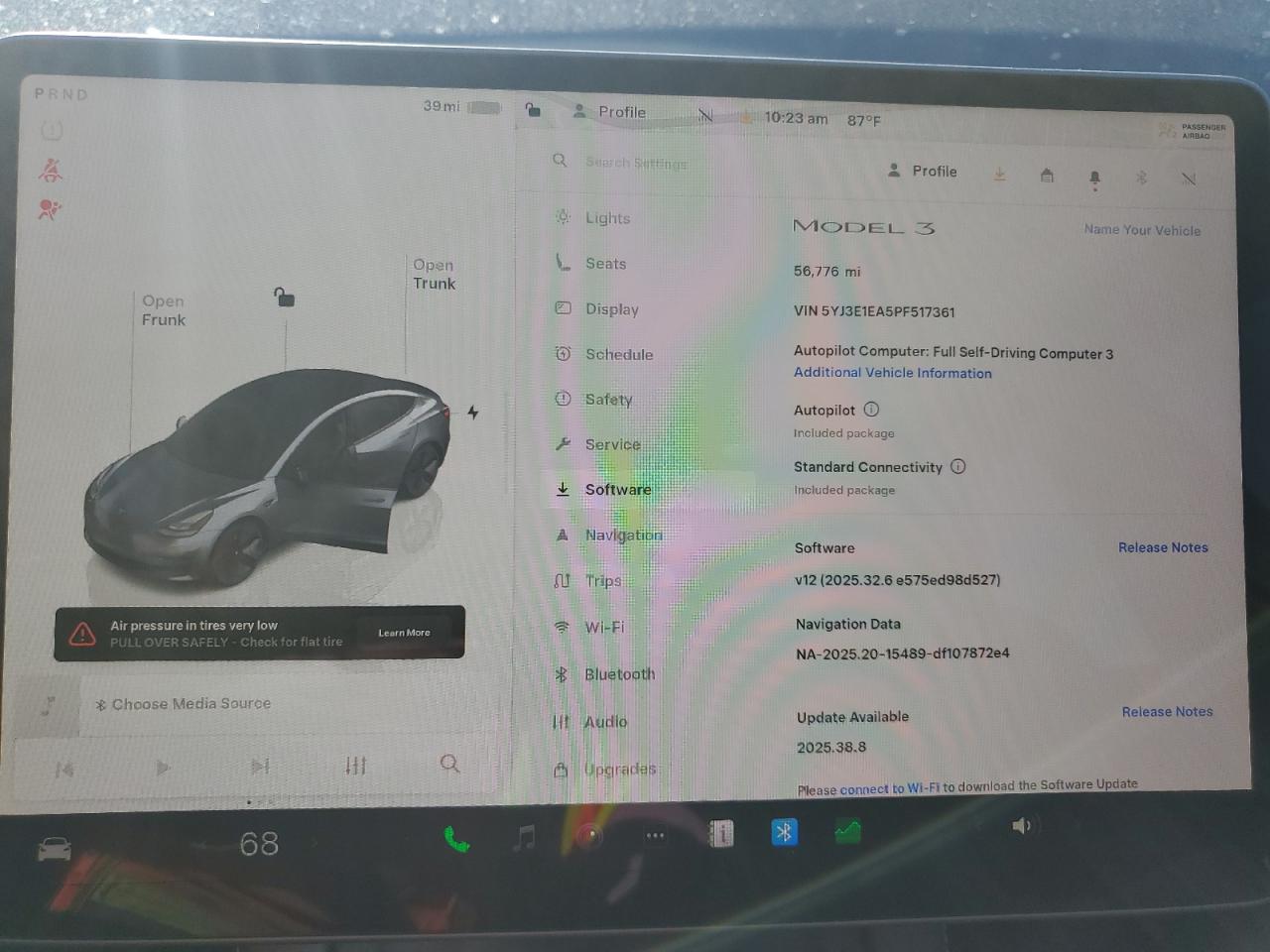 2023 Tesla Model 3 VIN: 5YJ3E1EA5PF517361 Lot: 91380045