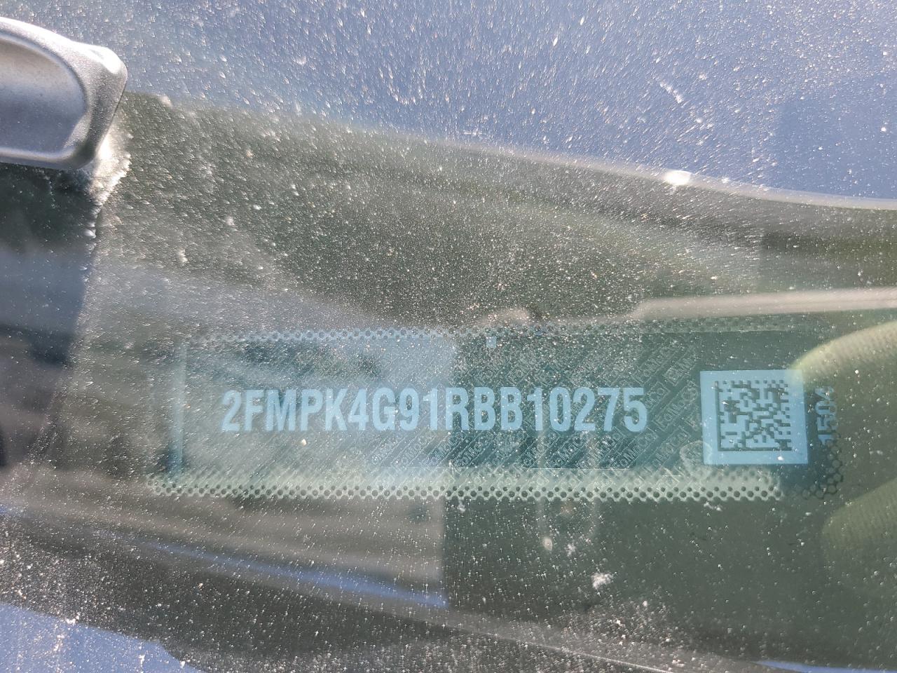 2024 Ford Edge Se VIN: 2FMPK4G91RBB10275 Lot: 92331955