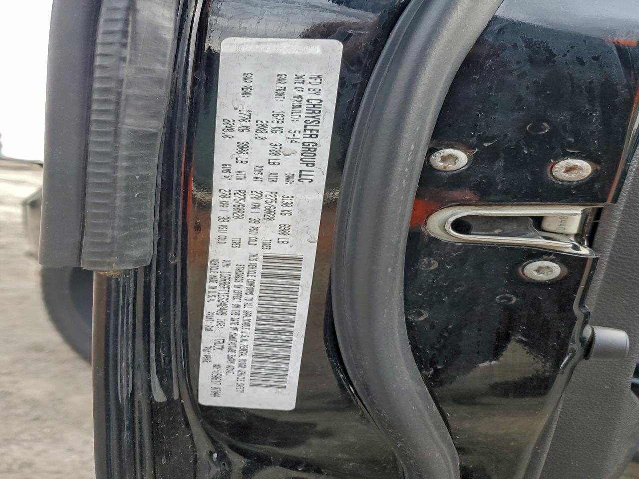 2014 Ram 1500 St VIN: 1C6RR6FT1ES348409 Lot: 94359675